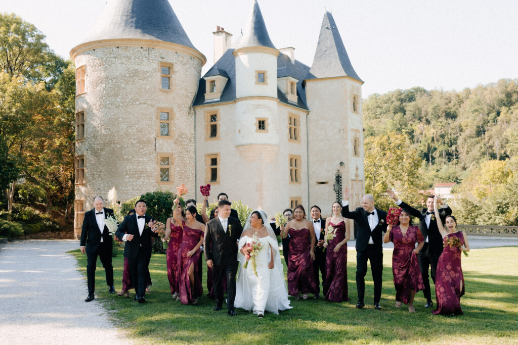 French château destination wedding